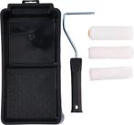 2dekans | Kinzo Schilderset - 5-Delig: 3 Verfrollers (2x, Doe-het-zelf en Verbouw, Schildersmaterialen, Ophalen of Verzenden, Zo goed als nieuw