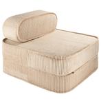 Flip Chair – opvouwbaar matras met kussen in Brown Sugar,., Ophalen of Verzenden, Nieuw