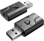 2 in 1 USB Bluetooth 5.0 Zender en Ontvanger - Bereik tot 15, Ophalen of Verzenden, Zo goed als nieuw