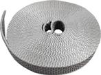 Selve 6 Meter Optrekband, Grijs/wit, 14 Mm Breed, Nieuw