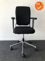 Ahrend 230 - hoge rug - gepolijst aluminium voetkruis en rug, Werkplek, Ophalen of Verzenden, Gebruikt, Stoel