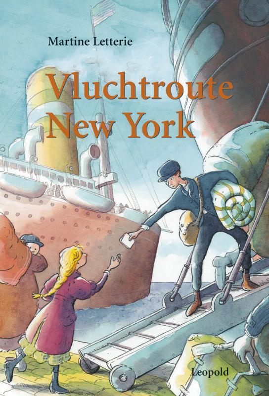 Vluchtroute New York 9789025850883 Martine Letterie, Boeken, Kinderboeken | Jeugd | 10 tot 12 jaar, Gelezen, Verzenden