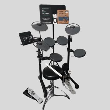 Verhuur Yamaha Drumstel + Accessoires + Les v.a. €40,- p/mnd, Muziek en Instrumenten, Drumstellen en Slagwerk, Gebruikt, Yamaha