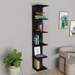 [en.casa] Wandplank Surahammar 180x34,5x30 cm marmer zwart, Huis en Inrichting, Woonaccessoires | Wandplanken en Boekenplanken