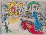 Marc Chagall (1887-1985) - Soleil au Cheval Rouge