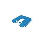 Millimax Uitvulplaatjes 4 mm 100 stuks blauw in doos, Doe-het-zelf en Verbouw, IJzerwaren en Bevestigingsmiddelen, Nieuw, Verzenden