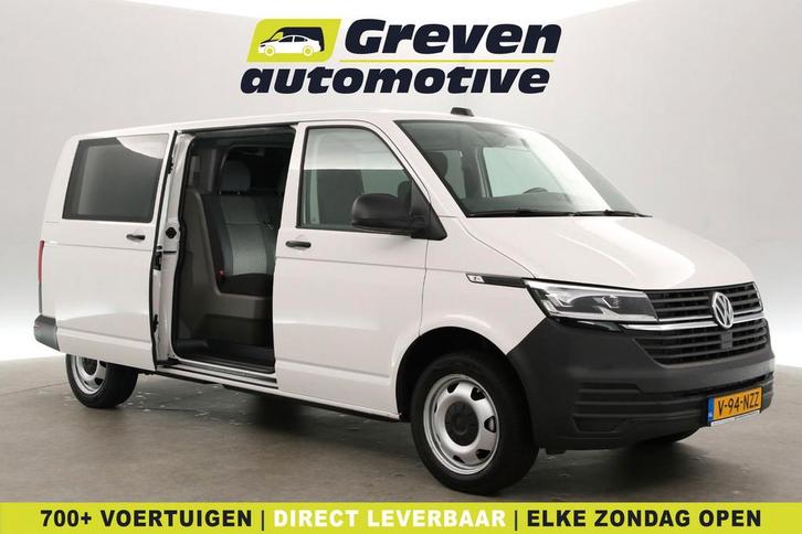 Volkswagen Transporter 2.0 TDI T6.1 150PK L2H1 Cam Cruise, Auto's, Bestelauto's, Te koop, Handgeschakeld, Diesel, Wit, Volkswagen