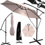 KESSER® Zweefparasol met voet  - Ø3,5m - 360° Draaibaar  - T, Verzenden, Nieuw