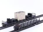 Schaal H0 Märklin 4516 & 4618 set van 2 zwarewagens van d.., Hobby en Vrije tijd, Wisselstroom, Gebruikt, Overige typen, Ophalen of Verzenden