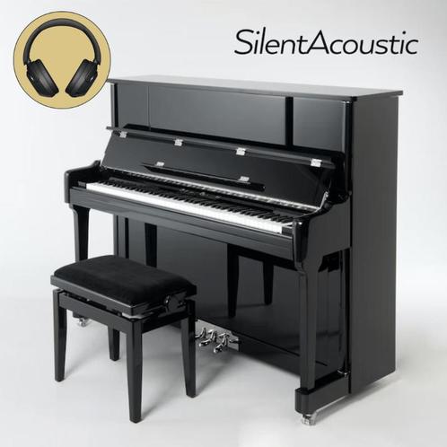Sebastian Steinwald 123 AdSilent SilentAcoustic PE zilver si, Muziek en Instrumenten, Piano's