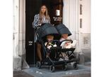 Deryan Luxe Rolo X2 Dubbele Buggy - Duo Buggy - Zwart, Verzenden, Zo goed als nieuw