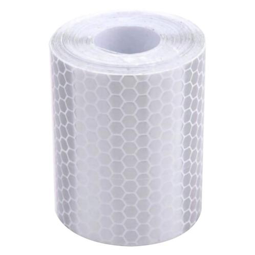 Reflecterende tape - WIT - 1 meter x 5 cm, Doe-het-zelf en Verbouw, Overige Doe-het-zelf en Verbouw, Nieuw, Ophalen of Verzenden