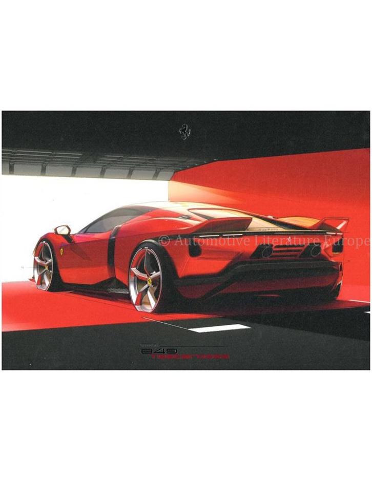 2025 FERRARI 849 TESTAROSSA LITHOGRAFIE, Boeken, Auto's | Folders en Tijdschriften, Ferrari