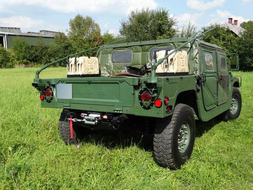 F4x4 - LIERPLAAT VOOR HUMMER H1 achterzijde, Doe-het-zelf en Verbouw, Lieren en Takels, Ophalen of Verzenden