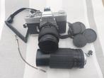 Minolta, Cosina, Kalimar SRT-303 + MC Auto Zoom 3,9/80-200mm, Audio, Tv en Foto, Fotocamera's Analoog, Nieuw