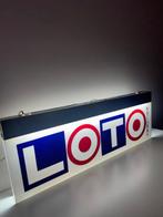 Loto National neonreclame - Reclamebord - Plastic, Aluminium, Antiek en Kunst