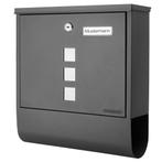 Design Brievenbus met krantenset antraciet afm. 30,5x8,5x..., Verzenden, Nieuw
