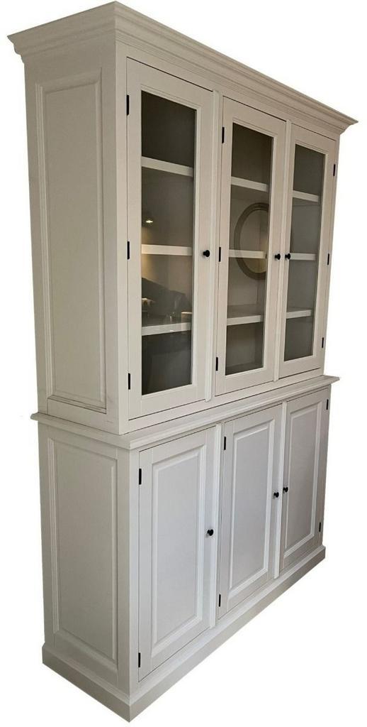 Buffetkast Heiloo wit 150cm, Huis en Inrichting, Kasten | Buffetkasten, Ophalen of Verzenden