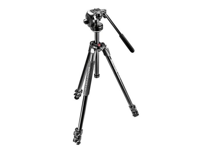 Manfrotto 290 Xtra Kit 2W MK290XTA3-2W Head, Audio, Tv en Foto, Fotografie | Statieven en Balhoofden, Driepoot, Nieuw, 150 tot 175 cm