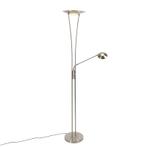 Moderne vloerlamp staal incl. LED met leesarm - Ibiza, Huis en Inrichting, Nieuw, Overige materialen, Modern, 150 tot 200 cm