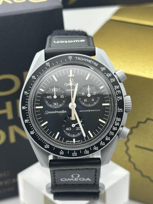 Omega x Swatch - MoonSwatch - Mission to Moonshine Gold -, Sieraden, Tassen en Uiterlijk, Horloges | Heren