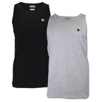 Donnay Donnay Heren - 2-Pack - Singlet James - Zwart &, Kleding | Heren, Verzenden, Nieuw