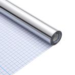 vidaXL Meubelsticker Anders Zilver 500 x 90 cm PET, Hobby en Vrije tijd, Breien en Haken, Verzenden, Nieuw