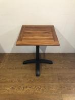 ZGAN Terrastafel Teak - T1580 - Vintage/Café, Huis en Inrichting, Tafels | Eettafels, Ophalen, Nieuw