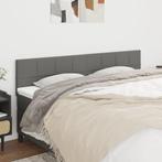 2x Hoofdbord 100cm Grijs Stof - Retourdeal - Comfortabel!, Verstelbaar, Klassiek, Overige maten, Nieuw