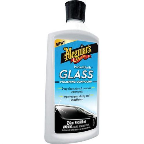 Meguiars Perfect Clarity Glass Polishing Compound 235ml, Auto diversen, Onderhoudsmiddelen, Ophalen