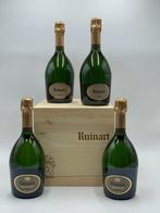 Ruinart, Caisse Cave - Champagne Brut - 4 Flessen (0.75, Verzamelen, Wijnen, Nieuw