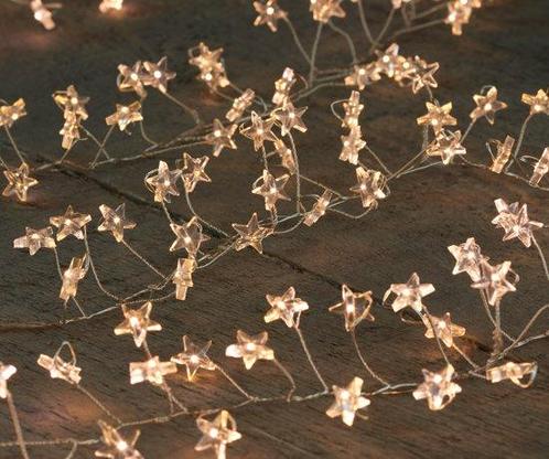 CBD B.O. Zilverdraad cluster ster 6/18 H timer 100 LED - 1,2, Antiek en Kunst, Antiek | Lampen, Verzenden