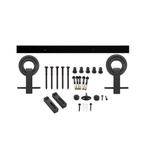 Intersteel Schuifdeursysteem Modern Top - mat zwart, Verzenden, Nieuw