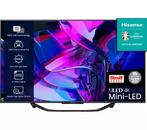 Hisense 55u7kqtuk 4k Ultra Hd Hdr Mini-led Tv 55 Inch, Audio, Tv en Foto, Televisies, Ophalen of Verzenden, Nieuw