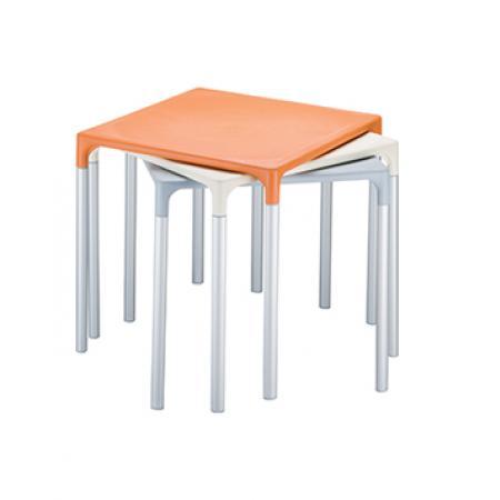 (MDK-101153) Siesta Mango Alu terrastafel, Huis en Inrichting, Bureaus, Nieuw, Ophalen of Verzenden