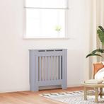 vidaXL Radiatorafdekking 2 pcs Grijs 78 x 19 x 81.5 cm, Doe-het-zelf en Verbouw, Verwarming en Radiatoren, Verzenden, Nieuw