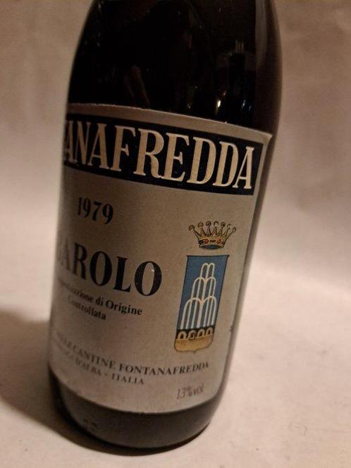 1979 Fontanafredda - Barolo - 6 Flessen (0.75 liter), Verzamelen, Wijnen