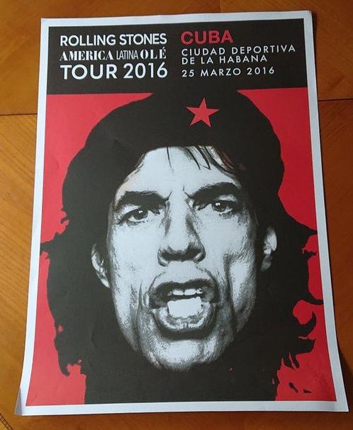 Anonymous - Carpeta Rolling Stones concierto 2016 lote, Antiek en Kunst, Kunst | Tekeningen en Foto's