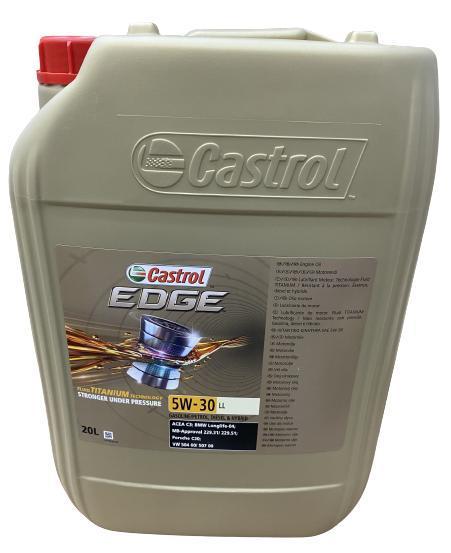 Castrol Edge 5W30 LL Titanium 20L (gratis verzending), Auto diversen, Onderhoudsmiddelen, Verzenden