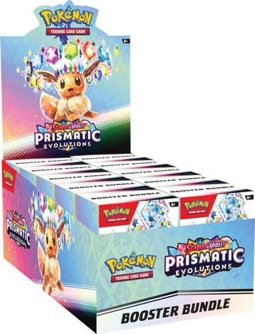 Pokémon TCG Scarlet & Violet Prismatic Evolutions-Booster beschikbaar voor biedingen