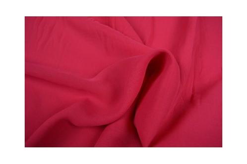 15 meter chiffon stof - Fuchsia, Hobby en Vrije tijd, Stoffen en Lappen, 120 cm of meer, 200 cm of meer, Roze, Nieuw, Polyester