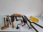 Partij authentiek vintage handgereedschap – sfeervol en, Antiek en Kunst