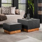 *WOONWINKEL* Leisteen Salontafel Set Van 2, Huis en Inrichting, Tafels | Salontafels, Verzenden, Nieuw
