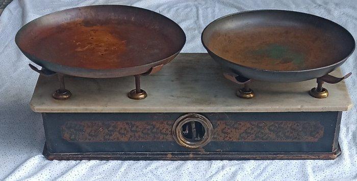 Balans of weegschaal - Hout, Marmer, Antiek en Kunst, Curiosa en Brocante