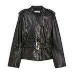 Pennyblack • zwarte leren biker jas • 36 (IT42), Verzenden, Zwart, Nieuw, Pennyblack