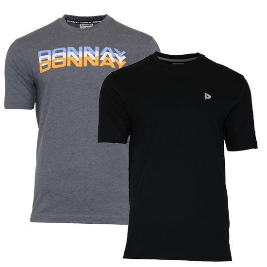 Donnay Donnay Heren - 2-Pack - T-Shirt Daks + Vince -, Kleding | Heren, T-shirts, Nieuw, Verzenden