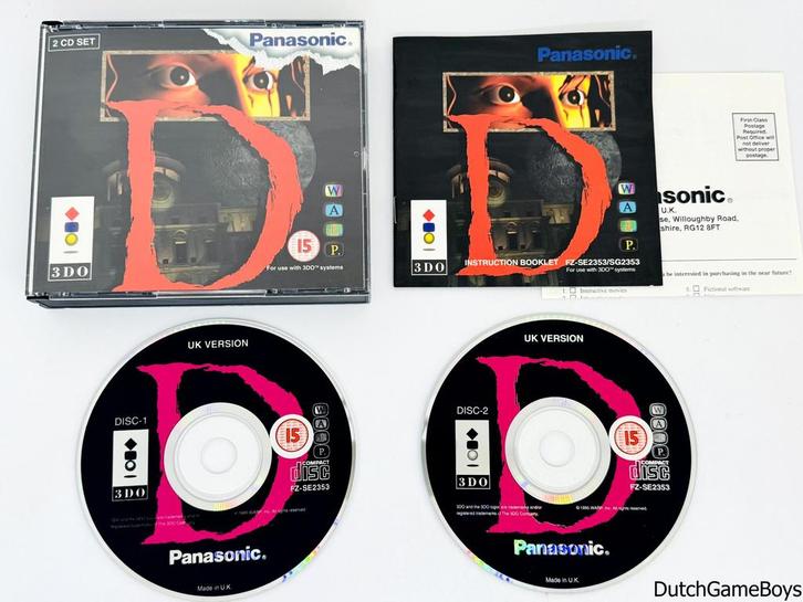 3DO - D - English Version, Spelcomputers en Games, Games | Overige, Gebruikt, Verzenden