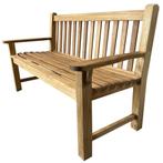 Pablo tuinbank 158x74xH92 cm teak, Ophalen of Verzenden, Nieuw, Teakhout