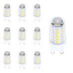 Set van 10 LED lampen G9 | 230 volt | 3 watt dimbaar | 2700K, Verzenden, Overige typen, Nieuw, Bipin of Steekvoet