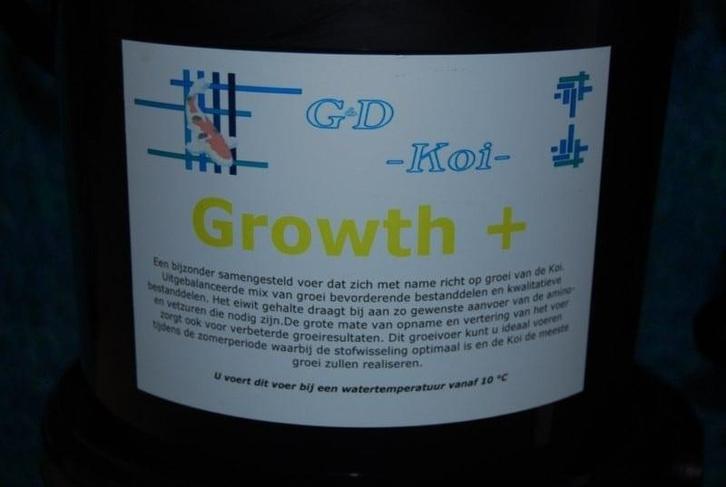 G&D Koi Growth+  koivoer 2,5 liter (Visvoer  Koivoer), Tuin en Terras, Vijver-toebehoren, Overige typen, Nieuw, Ophalen of Verzenden